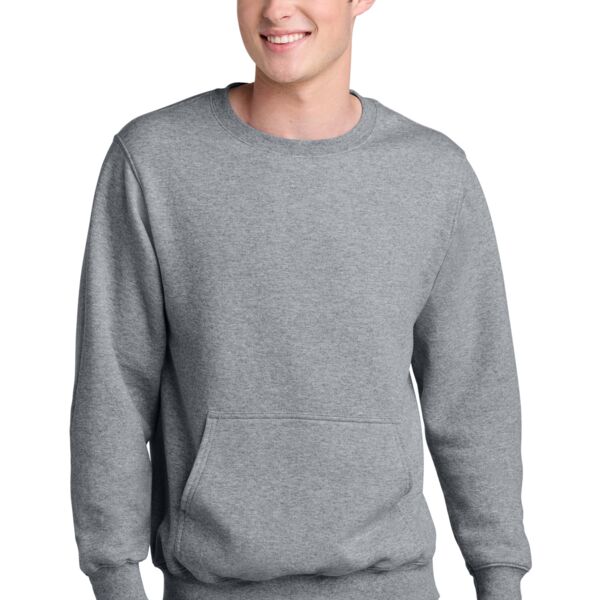 Fleece Crewneck Pocket Sweatshirt Thumbnail