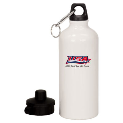 Team USA - 20 oz Aluminum Water Bottle with Carabiner Thumbnail