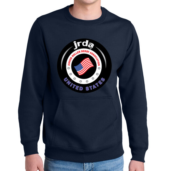 JRDA - Fleece Crewneck Pocket Sweatshirt Thumbnail
