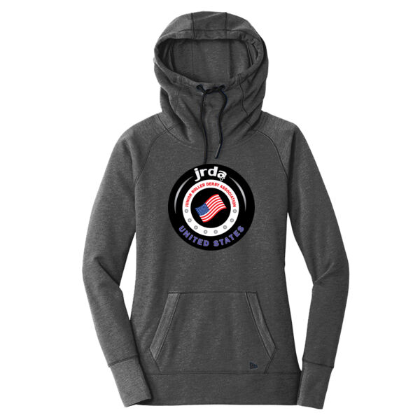 JRDA - Women's Tri Blend Fleece Pullover Hoodie Thumbnail