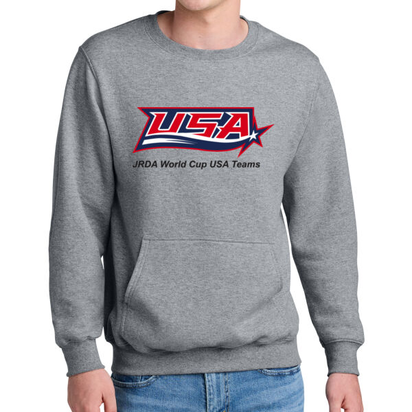Team USA - Fleece Crewneck Pocket Sweatshirt Thumbnail