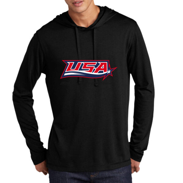 Team USA - Tri Blend Wicking Long Sleeve Hoodie Thumbnail