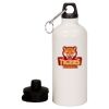 20 oz Aluminum Water Bottle with Carabiner Thumbnail