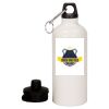 20 oz Aluminum Water Bottle with Carabiner Thumbnail