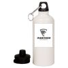 20 oz Aluminum Water Bottle with Carabiner Thumbnail