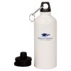 20 oz Aluminum Water Bottle with Carabiner Thumbnail
