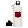 20 oz Aluminum Water Bottle with Carabiner Thumbnail