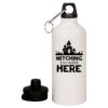 20 oz Aluminum Water Bottle with Carabiner Thumbnail
