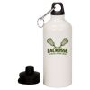 20 oz Aluminum Water Bottle with Carabiner Thumbnail
