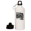 20 oz Aluminum Water Bottle with Carabiner Thumbnail