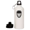 20 oz Aluminum Water Bottle with Carabiner Thumbnail