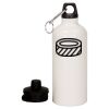 20 oz Aluminum Water Bottle with Carabiner Thumbnail