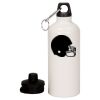 20 oz Aluminum Water Bottle with Carabiner Thumbnail