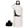 20 oz Aluminum Water Bottle with Carabiner Thumbnail