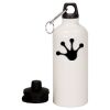 20 oz Aluminum Water Bottle with Carabiner Thumbnail