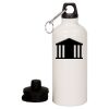 20 oz Aluminum Water Bottle with Carabiner Thumbnail