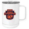 15 oz. White Vacuum Insulated Mug w/Slider Lid Thumbnail