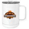 15 oz. White Vacuum Insulated Mug w/Slider Lid Thumbnail