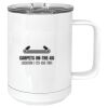 15 oz. White Vacuum Insulated Mug w/Slider Lid Thumbnail