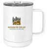 15 oz. White Vacuum Insulated Mug w/Slider Lid Thumbnail