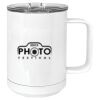 15 oz. White Vacuum Insulated Mug w/Slider Lid Thumbnail
