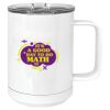 15 oz. White Vacuum Insulated Mug w/Slider Lid Thumbnail