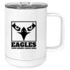 15 oz. White Vacuum Insulated Mug w/Slider Lid Thumbnail