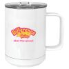 15 oz. White Vacuum Insulated Mug w/Slider Lid Thumbnail