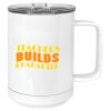 15 oz. White Vacuum Insulated Mug w/Slider Lid Thumbnail
