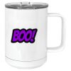15 oz. White Vacuum Insulated Mug w/Slider Lid Thumbnail
