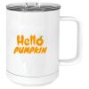 15 oz. White Vacuum Insulated Mug w/Slider Lid Thumbnail