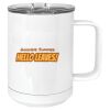 15 oz. White Vacuum Insulated Mug w/Slider Lid Thumbnail