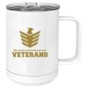 15 oz. White Vacuum Insulated Mug w/Slider Lid Thumbnail