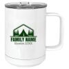 15 oz. White Vacuum Insulated Mug w/Slider Lid Thumbnail