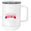 15 oz. White Vacuum Insulated Mug w/Slider Lid Thumbnail