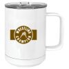 15 oz. White Vacuum Insulated Mug w/Slider Lid Thumbnail