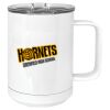 15 oz. White Vacuum Insulated Mug w/Slider Lid Thumbnail
