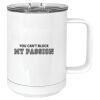 15 oz. White Vacuum Insulated Mug w/Slider Lid Thumbnail
