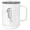 15 oz. White Vacuum Insulated Mug w/Slider Lid Thumbnail