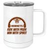 15 oz. White Vacuum Insulated Mug w/Slider Lid Thumbnail