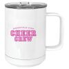 15 oz. White Vacuum Insulated Mug w/Slider Lid Thumbnail