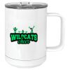15 oz. White Vacuum Insulated Mug w/Slider Lid Thumbnail