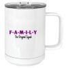 15 oz. White Vacuum Insulated Mug w/Slider Lid Thumbnail