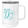 15 oz. White Vacuum Insulated Mug w/Slider Lid Thumbnail