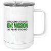 15 oz. White Vacuum Insulated Mug w/Slider Lid Thumbnail