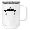 15 oz. White Vacuum Insulated Mug w/Slider Lid Thumbnail