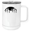 15 oz. White Vacuum Insulated Mug w/Slider Lid Thumbnail