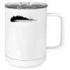15 oz. White Vacuum Insulated Mug w/Slider Lid Thumbnail
