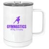 15 oz. White Vacuum Insulated Mug w/Slider Lid Thumbnail