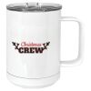 15 oz. White Vacuum Insulated Mug w/Slider Lid Thumbnail